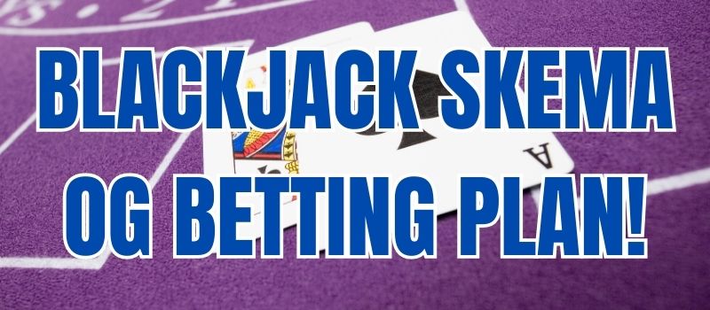 Illustration af reglerne i Blackjack diagrammet er lavet af forfatter Mads Jensen.